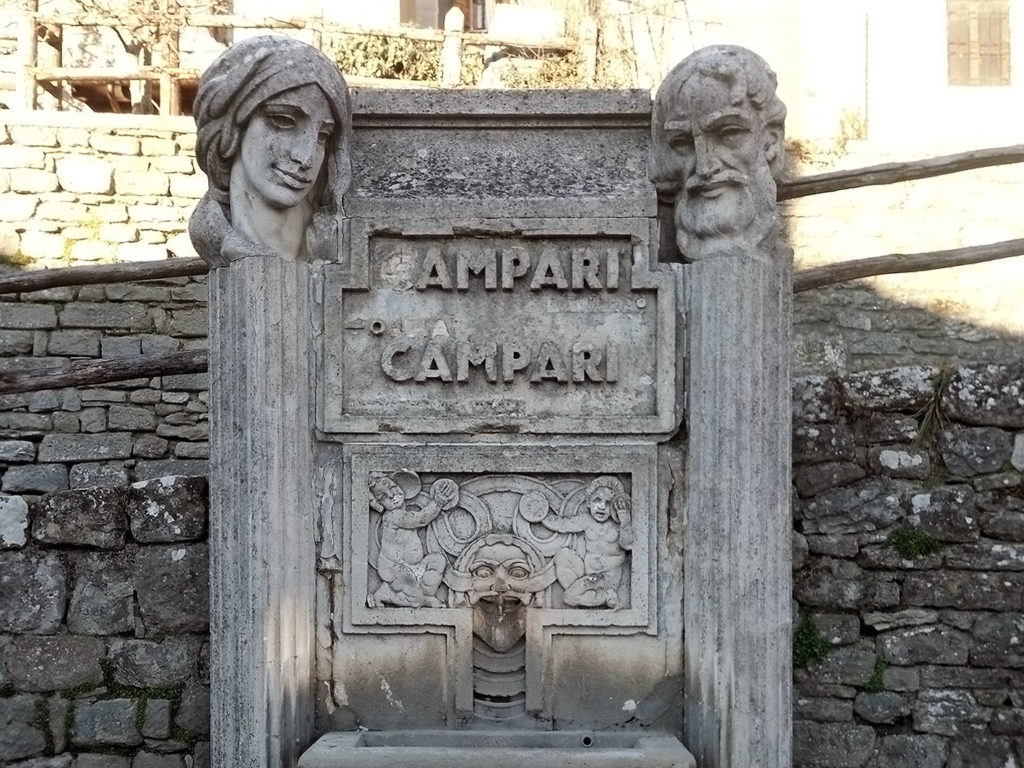 fontana del campari - chiusi della verna