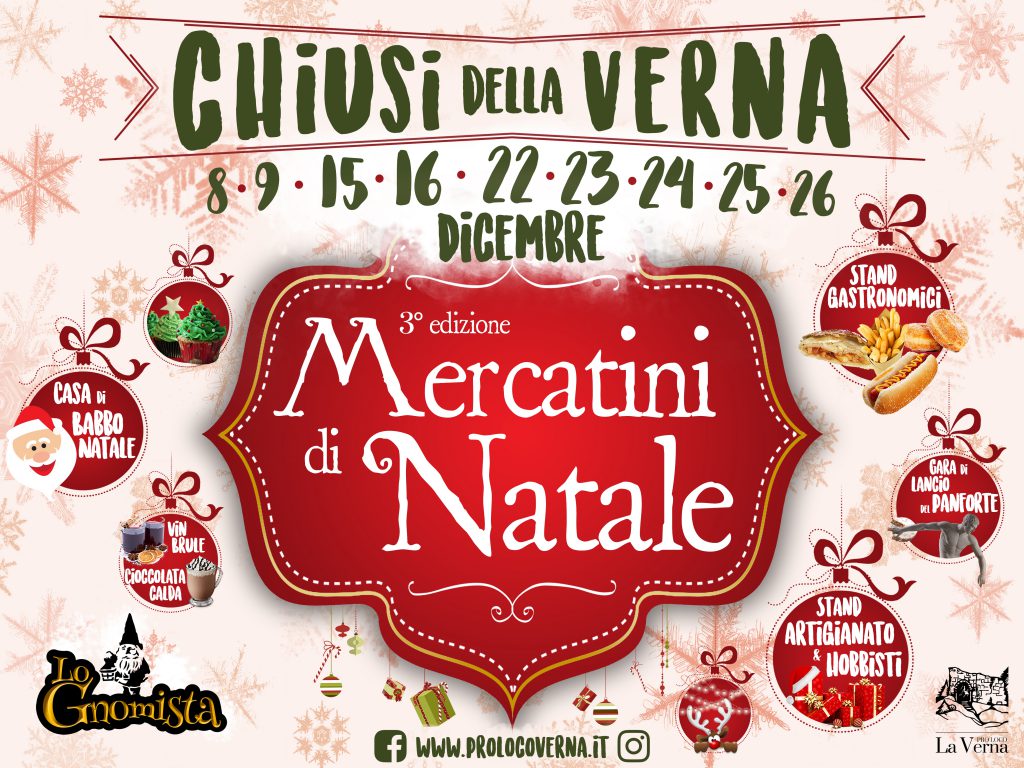 mercatini di natale chiusi della verna 2018