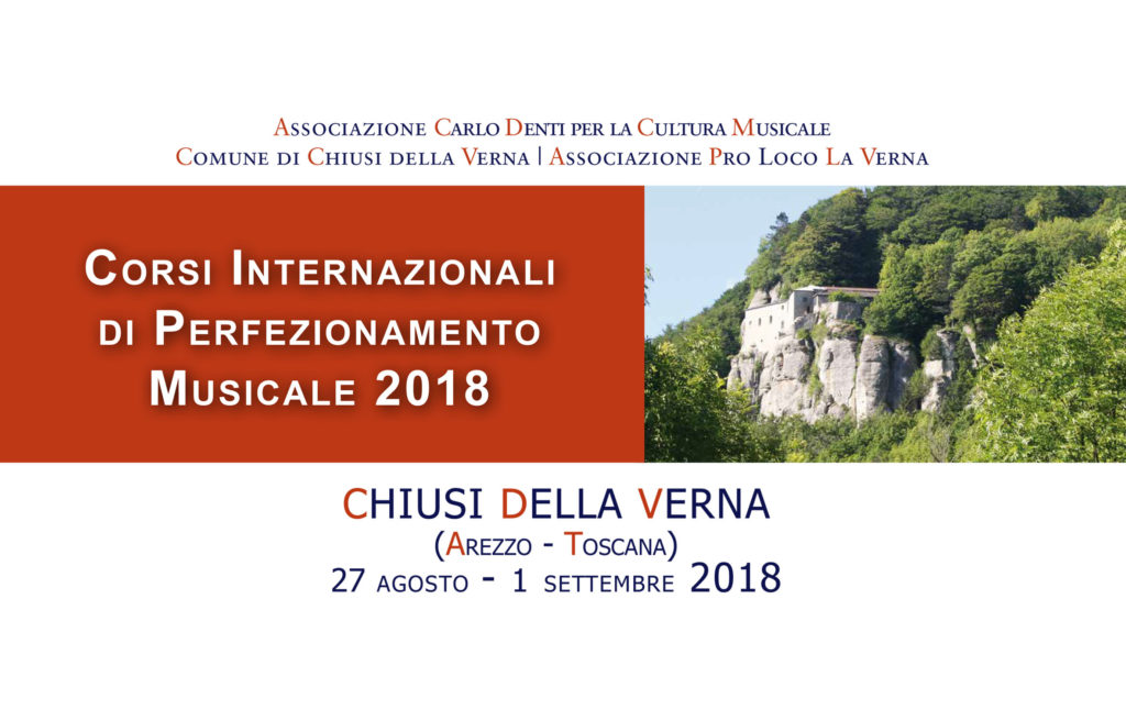 corsi internazionali di perfezionamento musicale 2018 chiusi della verna