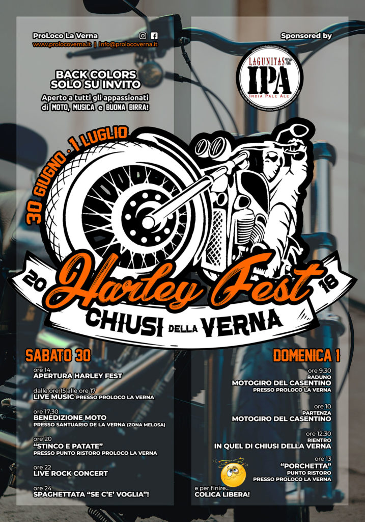 programma harley fest chiusi della verna