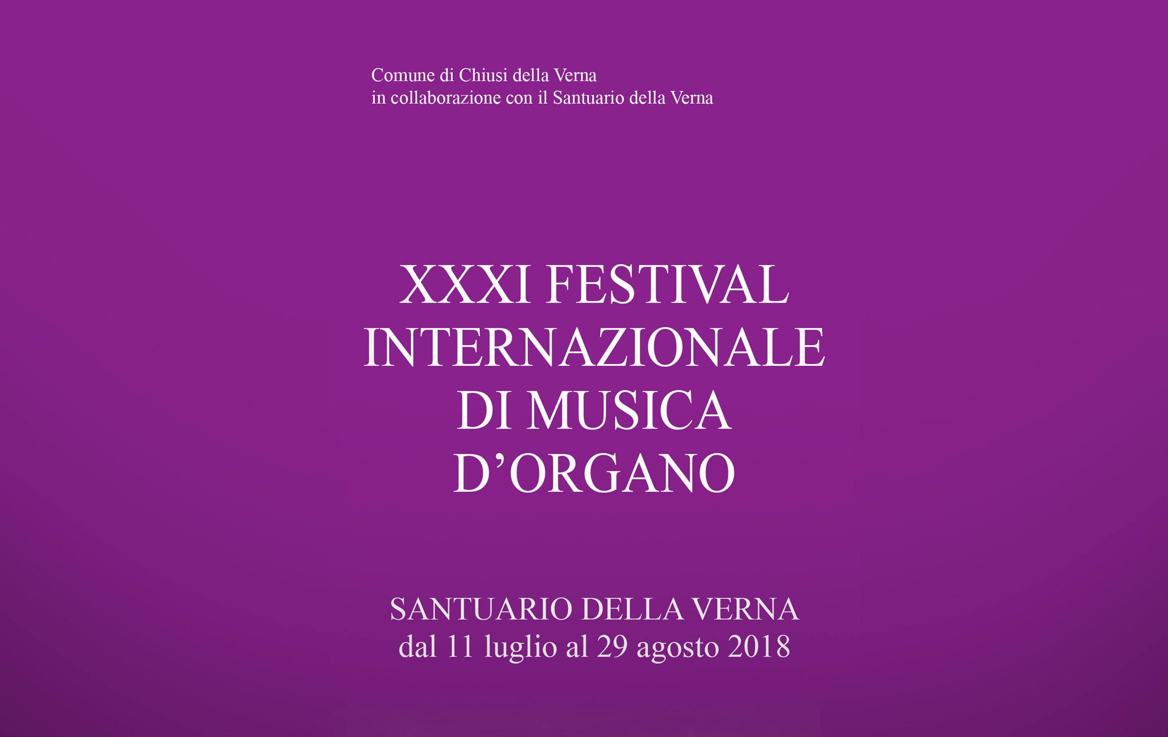 Al via il XXXI Festival Internazionale di Musica d’Organo