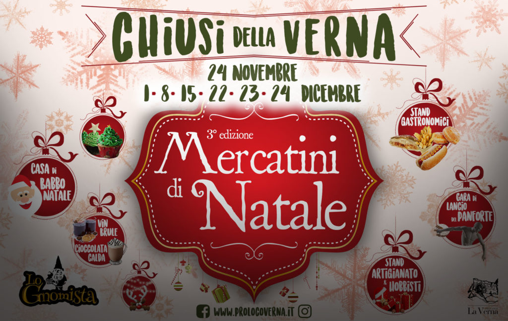 mercatini di natale 2019 chiusi della verna