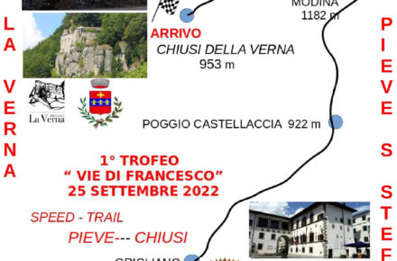 SPEED TRAIL “LE VIE DI FRANCESCO “